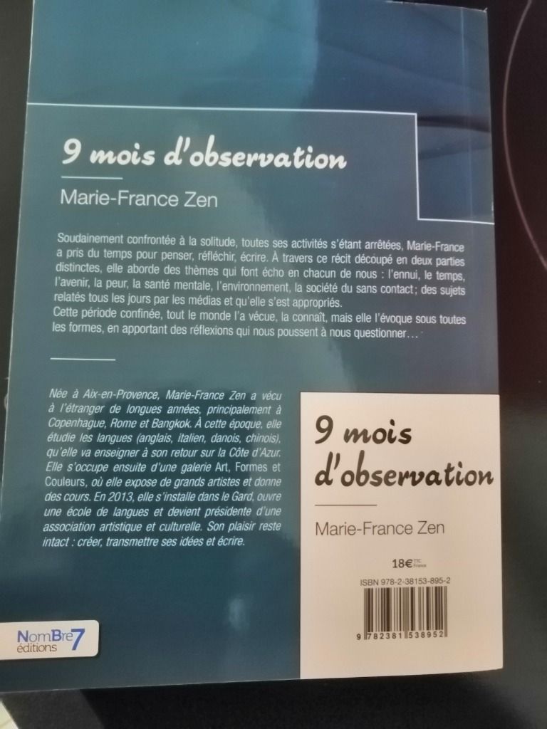 Résumé de mon livre